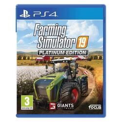 Farming Simulator 19 CZ (Platinum Kiadás) [PS4] - BAZÁR (használt termék)
