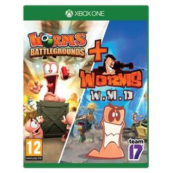 Worms Battlegrounds + Worms W.M.D [XBOX ONE] - BAZÁR (használt áru) az pgs.hu