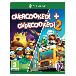 Overcooked! + Overcooked! 2 [XBOX ONE] - BAZÁR (használt áru) az pgs.hu