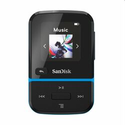SanDisk MP3 Clip Sport Go 32 GB Lejátszó, kék az pgs.hu