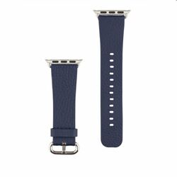 Bőr óraszíj COTEetCI Leather  Apple Watch 42/44/45mm, kék az pgs.hu