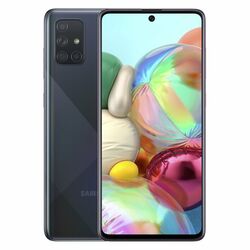 Samsung Galaxy A71 - A715F, 6/128GB, Dual SIM, Black, B osztály - Használt, 12 hónap garancia az pgs.hu