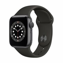 Apple Watch Series 6 GPS, 44mm Space Gray, B osztály - használt, 12 hónap garancia