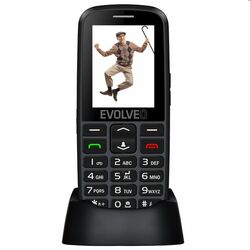 Evolveo EasyPhone EG, Fekete + töltőállvány az pgs.hu