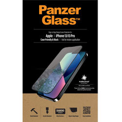 Temperált védőüveg PanzerGlass Case Friendly Apple iPhone 13/13 Pro, fekete na pgs.hu