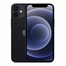 Apple iPhone 12 mini 256GB, Fekete, B osztály - használt, 12 hónap garancia