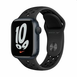 Apple Watch Nike Series 7 GPS, 45mm Midnight Aluminium Case with Anthracite/Black Nike Sport Band - Regular na pgs.hu