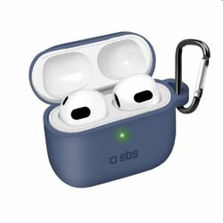 SBS Szilikon Tok for Apple AirPods 3, kék az pgs.hu