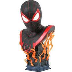 Mellszobor Marvel Legends In 3D Ps5 Miles Morales 1/2