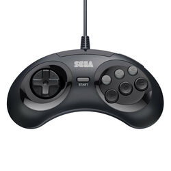 Retro-Bit SEGA MD 6-button Pad, fekete az pgs.hu