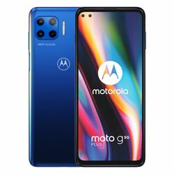 Motorola Moto G 5G Plus, 6/128GB, Dual SIM | Blue | új termék, bontatlan csomagolás