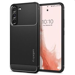 Tok Spigen Rugged Armor for Samsung Galaxy S22, fekete az pgs.hu