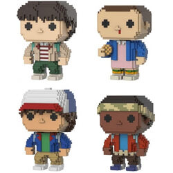 POP! TV Dustin Henderson, Lucas Sinclair, Mike Wheeler and Eleven Special Edition 4-csomagolás (Stranger Things)