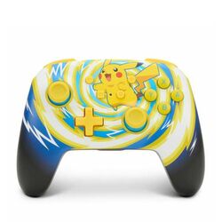 Vezeték nélküli vezérlő PowerA Enhanced Nintendo Switch számára, Pikachu Vortex az pgs.hu