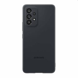 Silicone Cover tok Samsung Galaxy A53 5G számára, Fekete az pgs.hu