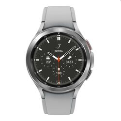 Samsung Galaxy Watch4 Classic LTE 46mm, silver, A osztály - használt, 12 hónap garancia az pgs.hu