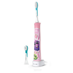 Philips Elektromos fogkefe gyerekeknek Sonicare rózsaszín (HX6352)