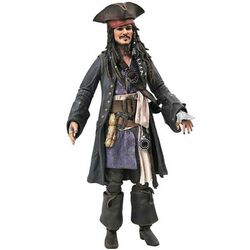 Pirates of the Caribbean Deluxe Jack Sparrow Action Figure - OPENBOX (Bontott csomagolás, teljes garancia) az pgs.hu