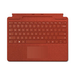Billentyűzet Microsoft Surface Pro Signature EN, piros (8XA-00089)