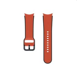 Eredeti sportszíj színezett éllel Samsung Galaxy Watch5 (M/L) számára, piros az pgs.hu