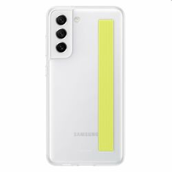 Samsung Clear Strap Cover S21 FE, white - OPENBOX (Bontott csomagolás, teljes garancia) az pgs.hu