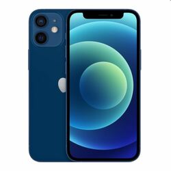 Apple iPhone 12 mini 64GB, kék, C osztály - használt, 12 hónap garancia