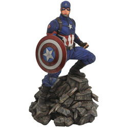Diamond Marvel Premiere Collection Avengers 4 Captain America Resin Statue szobor - OPENBOX (Bontott csomagolás, teljes garancia) az pgs.hu