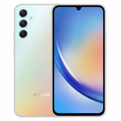 Samsung Galaxy A34 5G, 6/128GB, Ezüst | új termék, bontatlan csomagolás az pgs.hu