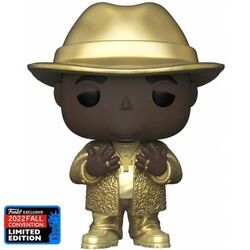 POP! Rocks: The Notorious B.I.G with Champagne with Fedora (Arany) 2022 Fall Convention Limited Kiadás - OPENBOX (Bontott csomagolás, teljes garancia) az pgs.hu