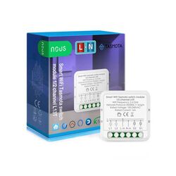 Nous L13T Tasmota dupla relé MQTT
