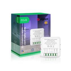 Nous L13Z Zigbee dupla relé 16A TUYA számára