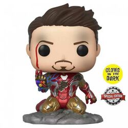 POP! Avengers Endgame: Iron Man (I Am Iron Man) Special Kiadás (Glows in the Dark) | pgs.hu