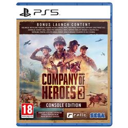 Company of Heroes 3 (Console Launch Kiadás) [PS5] - BAZÁR (használt termék) az pgs.hu