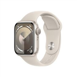 Apple Watch Series 9 GPS 41mm Starlight Aluminium Case Starlight Sport szíjjal - M/L na pgs.hu