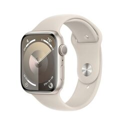 Apple Watch Series 9 GPS 45mm Starlight Aluminium Case Starlight Sport szíjjal - S/M na pgs.hu