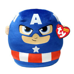 TY - Squishy CAPTAIN AMERICA Marvel, 22 cm