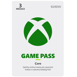 Xbox Game Pass Core 3 hónapos előfizetés CD-Key