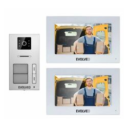 Evolveo DoorPhone AP2-2 vezetékes videotelefon két lakás számára applikációval az pgs.hu