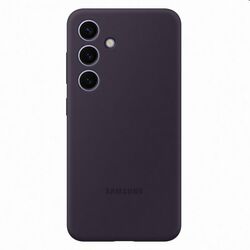 Silicone Cover tok Samsung Galaxy S24 számára, dark violet na pgs.hu