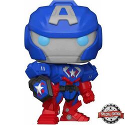 POP! Avengers MechStrike Captain America (Marvel) Special Kiadás 25 cm - OPENBOX (Bontott csomagolás, teljes garancia) az pgs.hu