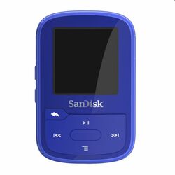 SanDisk MP3 Clip Sport Plus 32 GB, blue - OPENBOX (Bontott csomagolás, teljes garancia) az pgs.hu