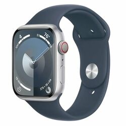 Apple Watch Series 9 GPS + Cellular 45mm ezüst, bontott csomagolás az pgs.hu