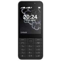 Nokia 230 DS 2024, fekete az pgs.hu