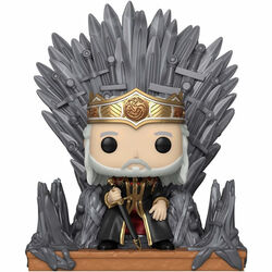 POP! Deluxe: Vyserys on the Throne (House of the Dragon), kiállított darab, 21 hónap garancia az pgs.hu