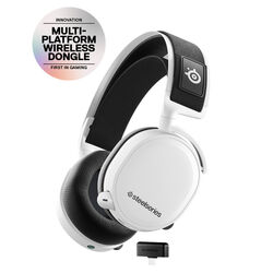 Steelseries Arctis 7+, white, kiállított, 21 hónap garancia az pgs.hu