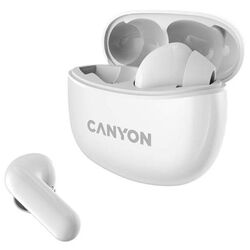 Canyon TWS-5 vezeték nélküli fejhallgató, fehér az pgs.hu