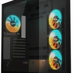 GIGABYTE case C500 PANORAMIC STEALTH, ATX, Mid Tower, black