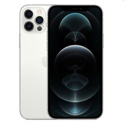 Apple iPhone 12 Pro, 256GB, silver, B osztály - használt, 12 hónap garancia