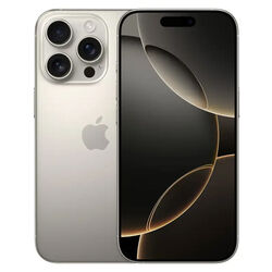 Apple iPhone 16 Pro 512GB, natural titanium, A osztály – használt, 12 hónap garancia