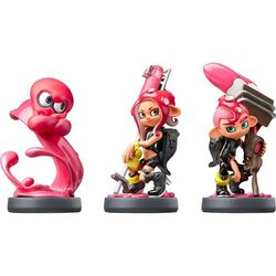 amiibo Octoling 3-pack (Splatoon Boy, Octopus and Girl) az pgs.hu